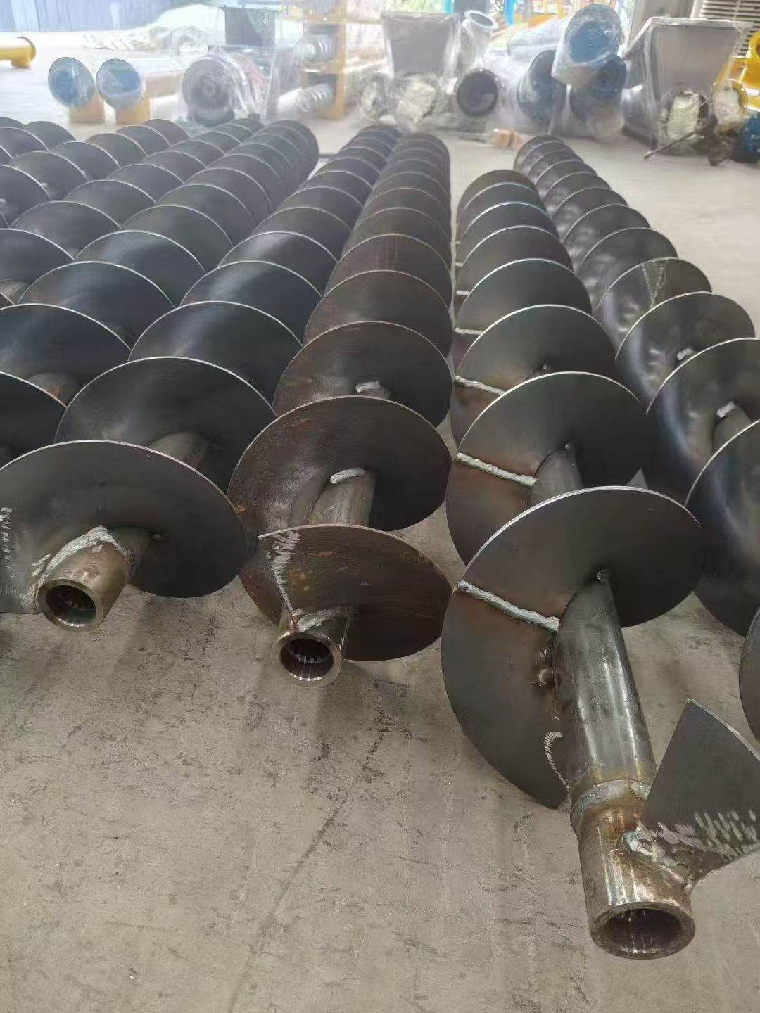 绵阳市锰钢螺旋叶片螺旋输送机 - 方案